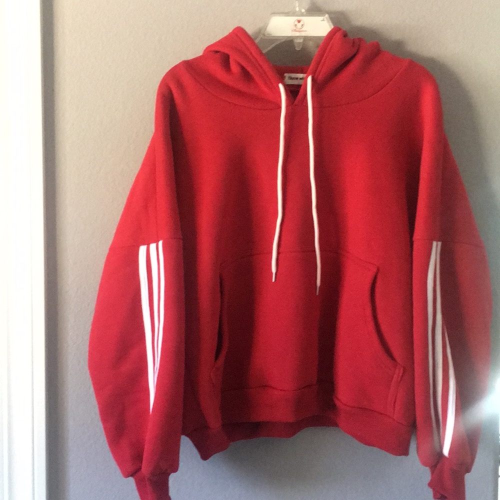 Three stripe hoodie (warm)